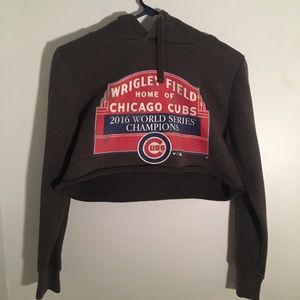 Chicago Cubs cropped sweatshirt